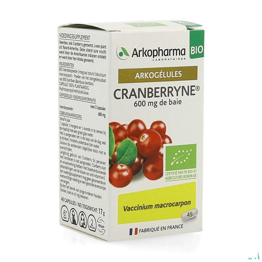 Arkocaps Cranberryne Bio Caps 45  -  Arkopharma