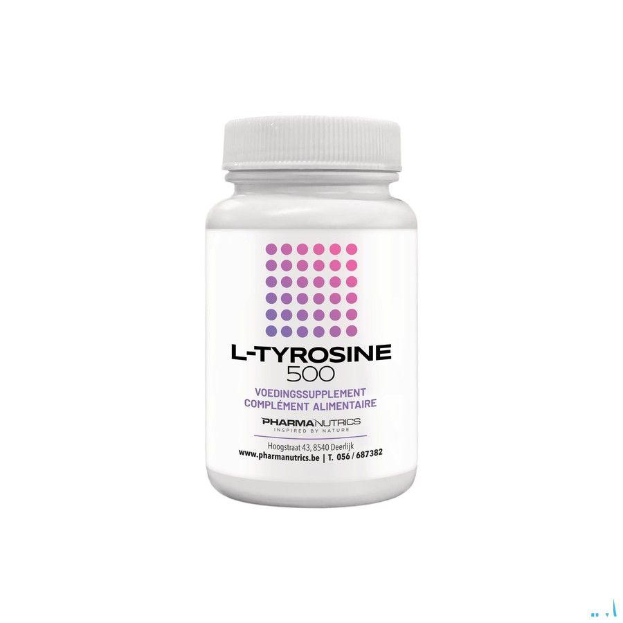 L Tyrosine 500 V-Caps 60 Pharmanutrics  -  Pharmanutrics