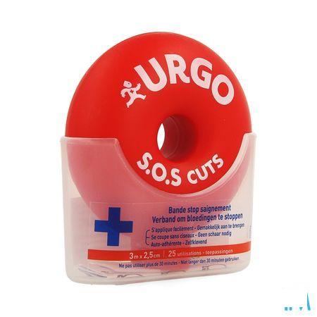 Urgo Sos Cuts Bande 3M X 2,5Cm  -  Urgo Healthcare