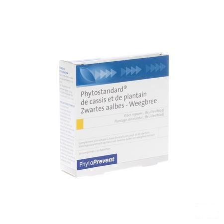 Phytostandard Zwarte Aalbes-weegbree Tabletten 2x15  -  Pileje