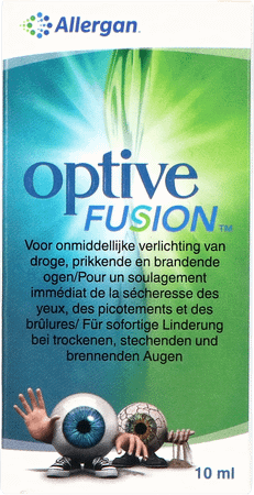 Optive Fusion Ster Oplossing Flacon 10 ml