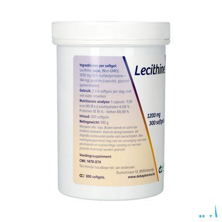 Lecithine Capsule 300x1200 mg  -  Deba Pharma
