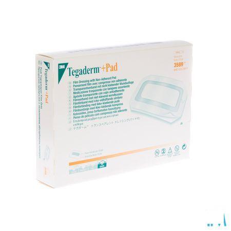 Tegaderm + Pad 3m Transp Steril 9cmx15cm 25 3589  -  3M