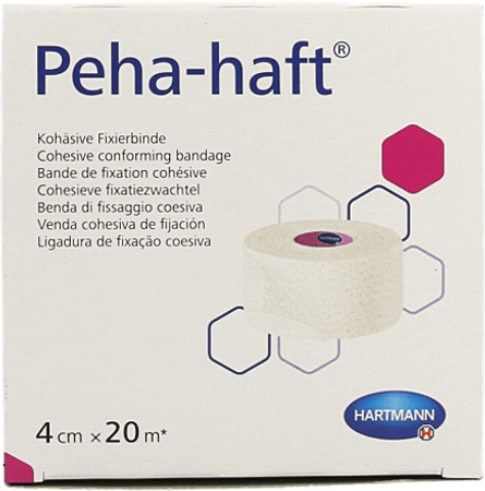 Peha-haft Latexfree 4cmx20m 1 P/s  -  Hartmann