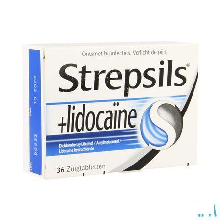 Strepsils + Lidocaine Pastille 36