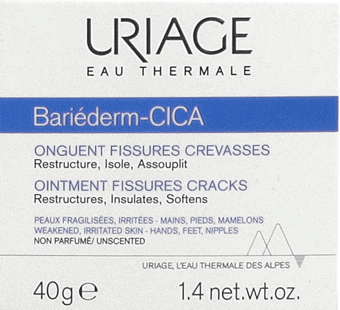 Uriage Bariederm Kloven-barsten Zalf Pot 40 gr