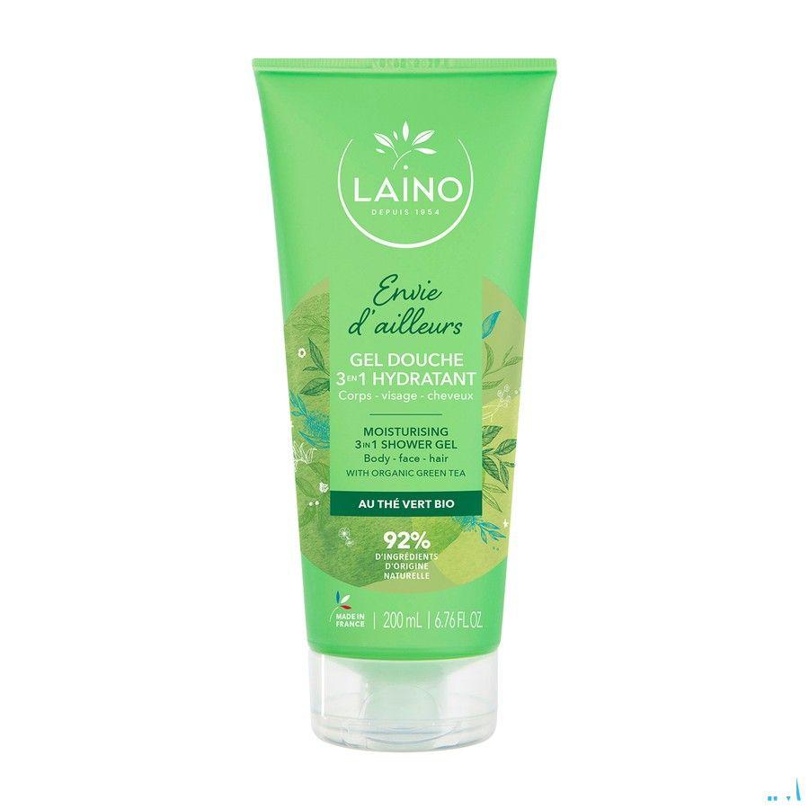 Laino Douchegel 3In1 Groene Thee Tube 200 ml
