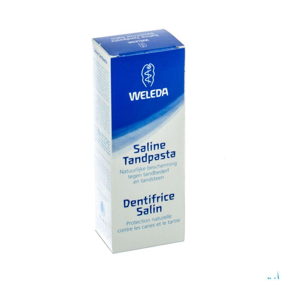 Weleda Tandpasta Saline Blauw 75 ml  -  Weleda