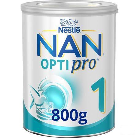 Nan Optipro 1 0-6m Lait Poudre 800 gr  -  Nestle