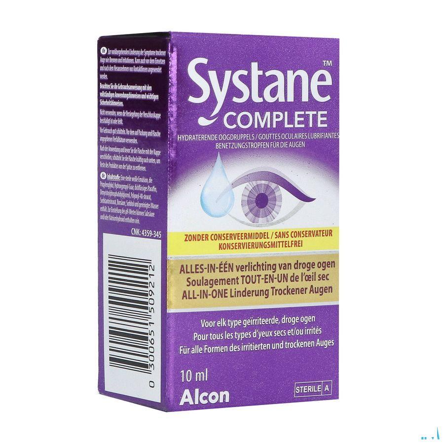 Systane Complete Zonder Bewaarmiddel Flacon 10 ml 