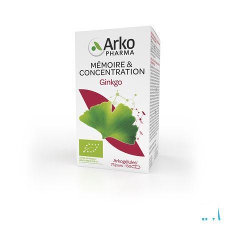 Arkocaps Ginkgo Bio Capsule 150  -  Arkopharma