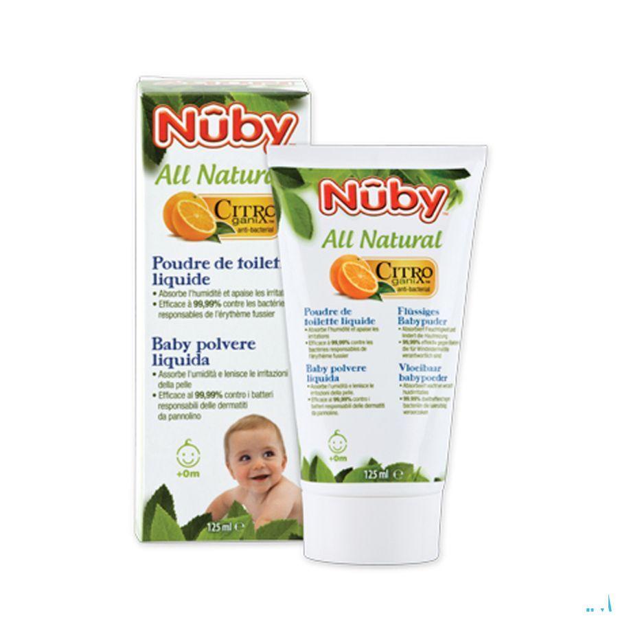 Nuby Citroganix Vloeibaar Babypoeder 125 ml - 0m +   -  New Valmar