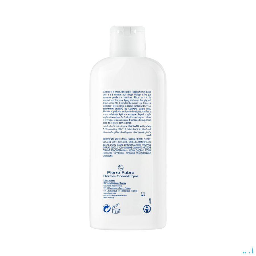 Ducray Squanorm Shampoo Droge Schilfers 200  ml Nf