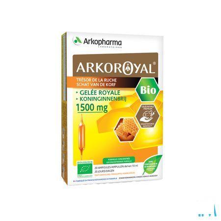 Arkoroyal Koninginnebrij Bio 1500 mg Ampullen 20x10 ml  -  Arkopharma