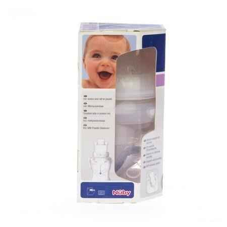 Nuby Nt Drinkflesje Uit Zachte Silicone - 210 ml - 0m +   -  New Valmar