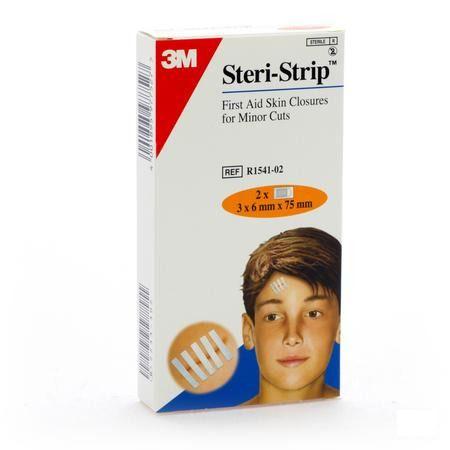 Steri-strip Hechtstrip Ster 6x 75mm 2x 5 1541p-2  -  3M