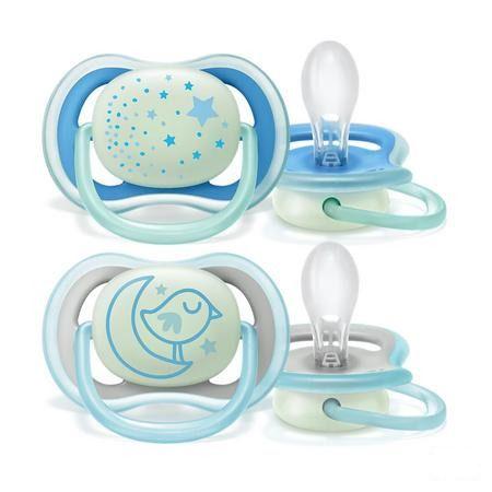 Philips Avent Sucette +6M Air Night Boy