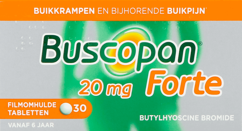 Buscopan Forte 20 mg Comprimes Pellicules 30