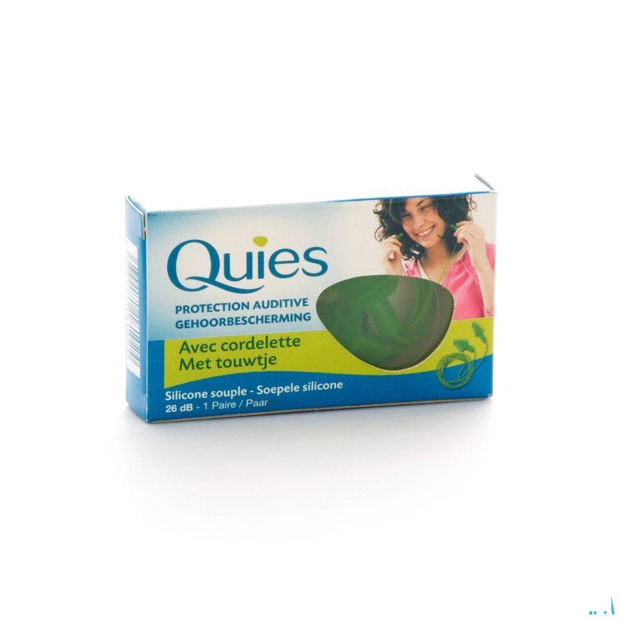 Quies Oordoppen Doe-het-zelver Met Koordje 1paar  -  Quies