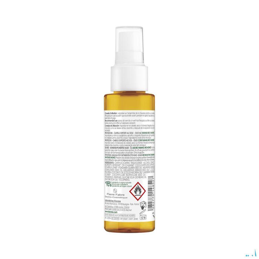 Klorane Capilaire Olie Tamanu&Monoi Bio 100 ml