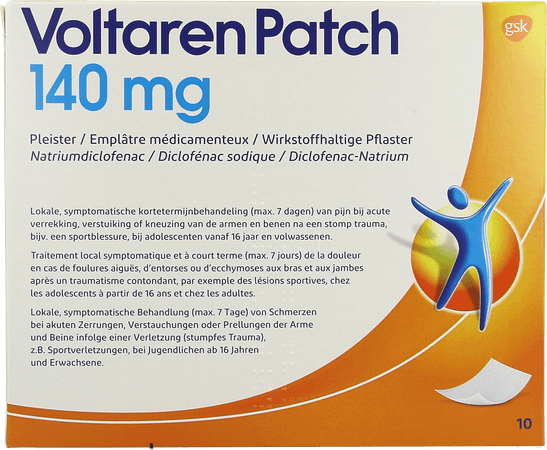 Voltaren Patch 140 mg Pleister 10