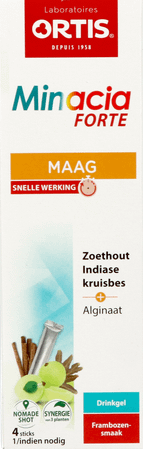 Ortis Minacia Forte Gel Stick Shots 4X12G  -  Ortis