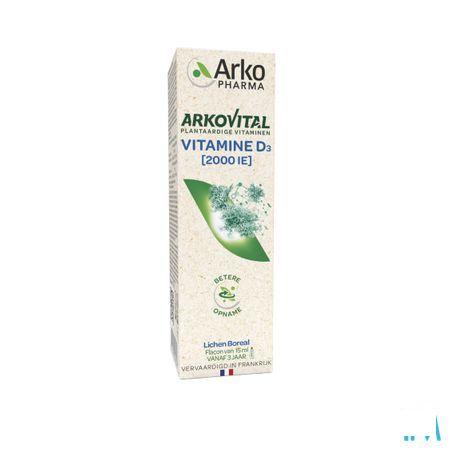 Arkovital Vit D3 & E Vegetales Fl 20ml  -  Arkopharma 