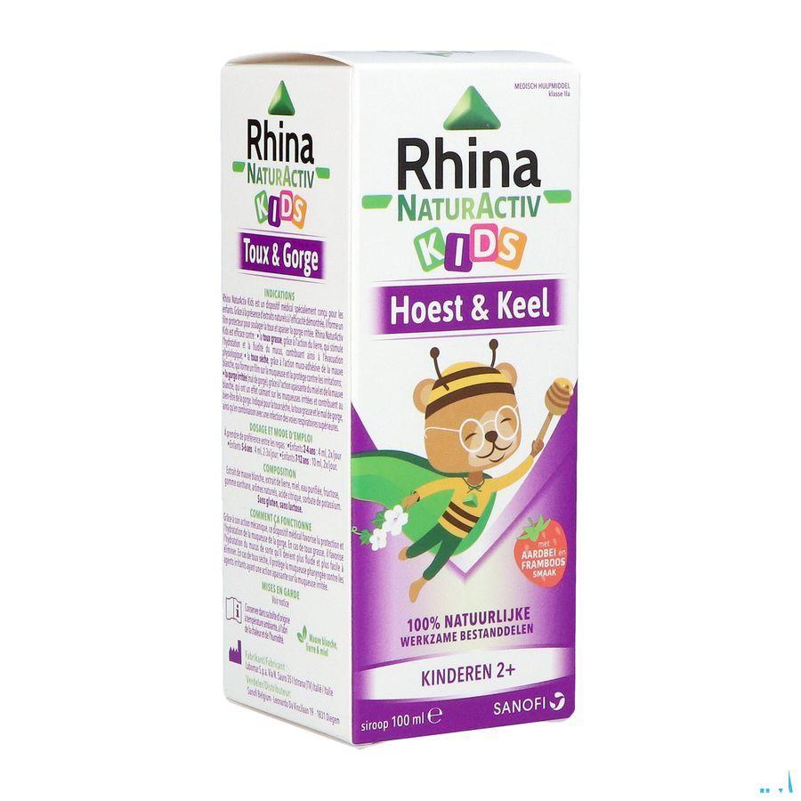 Rhina Natur Activ Toux Kids Sirop 100 ml  -  Sanofi