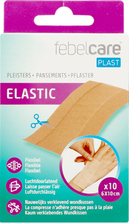 Febelcare Plast Elastic Uncut 10x6cm 10