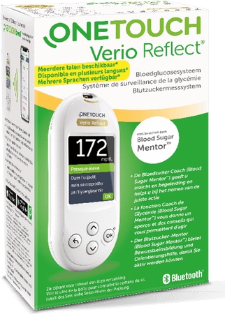 One Touch Verio Reflect Bloedglucosesysteem Belgie  -  Lifescan