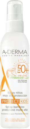 Aderma Protect Spray Enfant Ip50 + 200 ml  -  Aderma