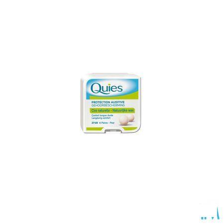 Quies Oordoppen Natuurlijke Was 8 Paar 104422  -  Quies