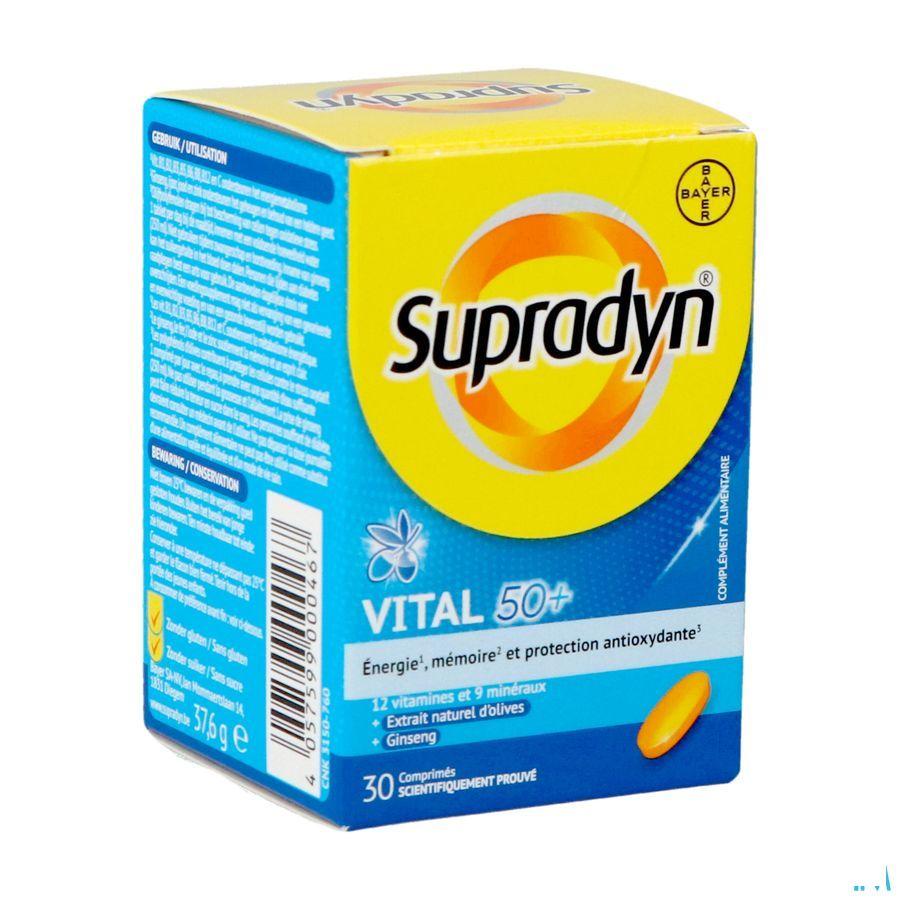 Supradyn Vital 50 + Filmomhulde tabl 30