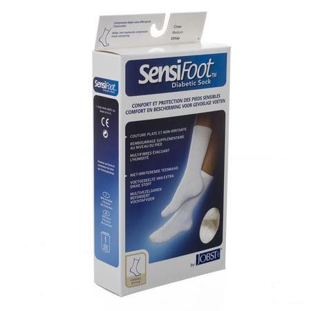 Sensifoot Sok Diabetische Voet Wit 1p M 77146