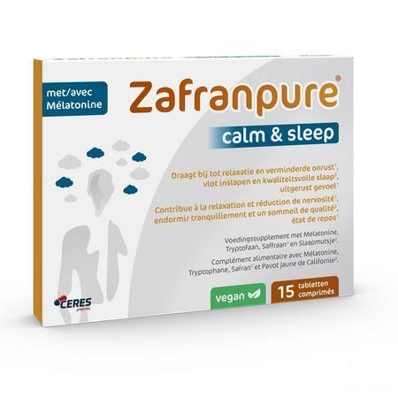 Zafranpure Calm & Sleep Tabletten 15 