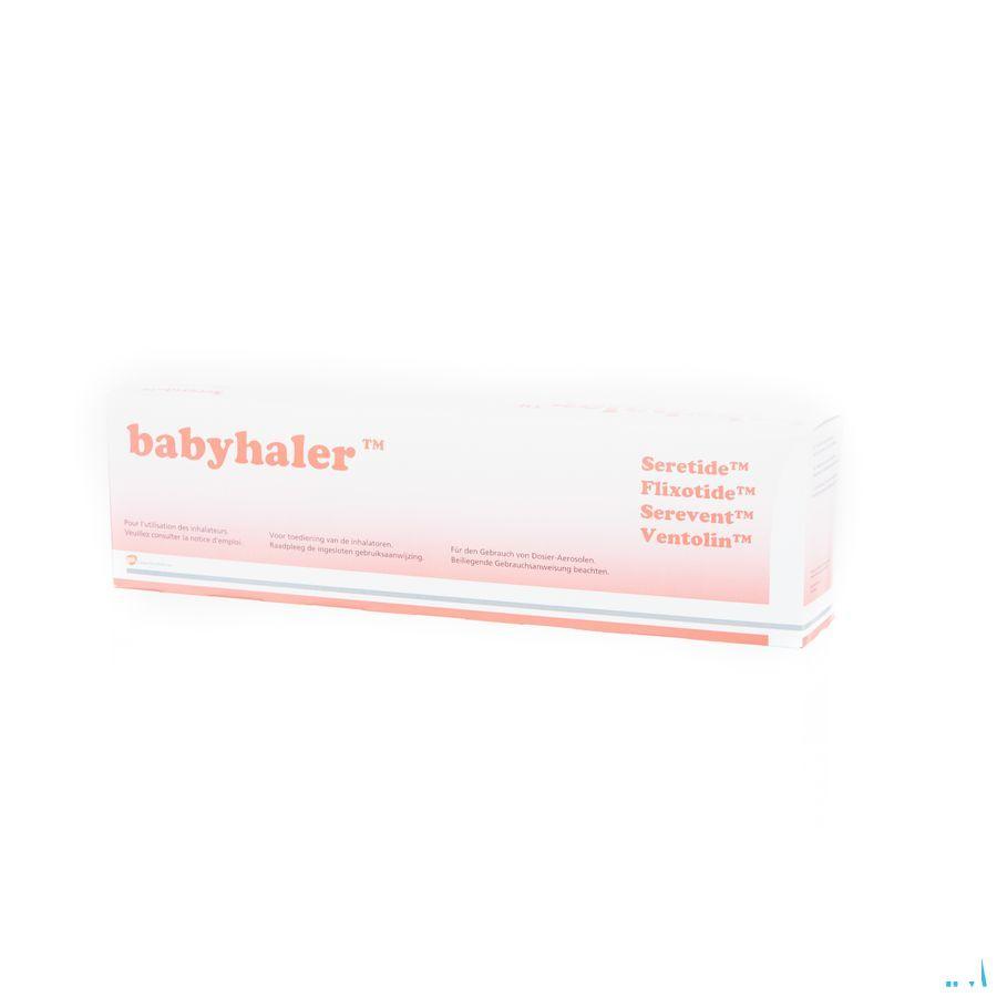 Babyhaler Chambre Inhalation + masque Bebe 2 Valves