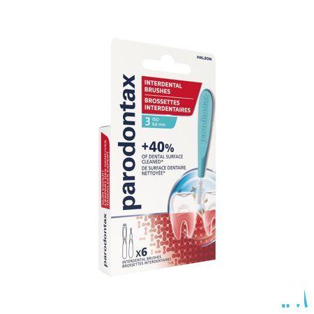 Parodontax  Brossettes Interdentaires 0,6Mm 6