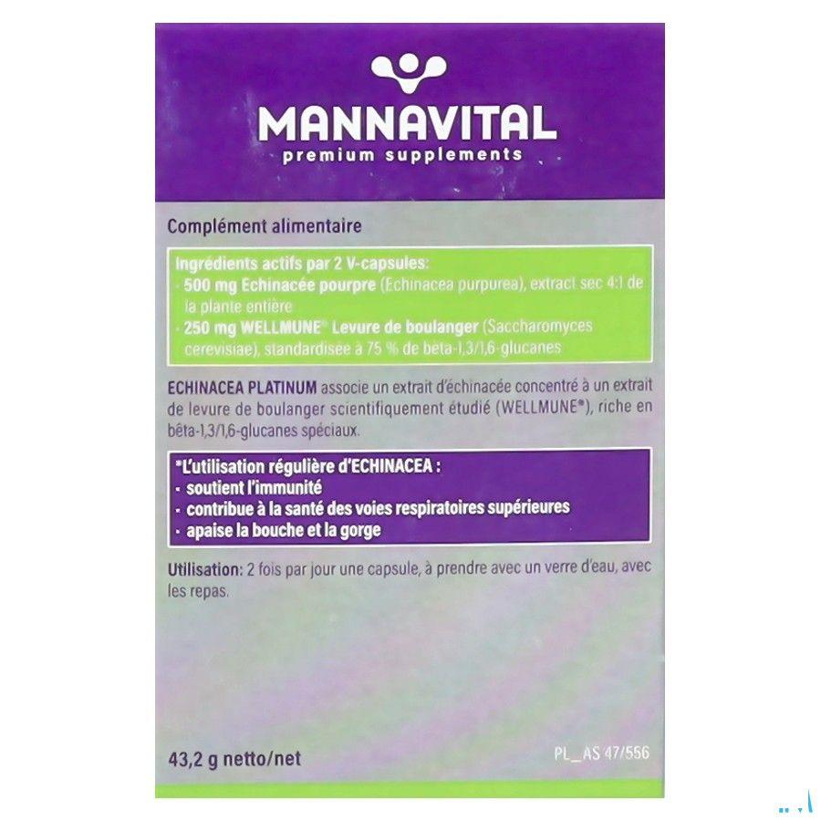Mannavital Echinacea V-caps 60 