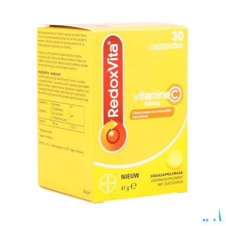 Redoxvita 500 mg Sinaas Zuigtabl 30