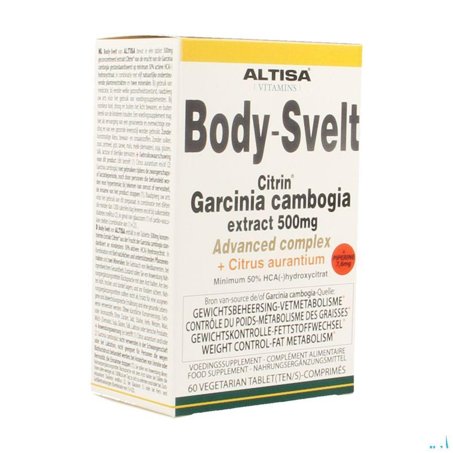 Altisa Body Svelt Garcin.500 mg Citrin Complex Tabletten 60  -  Dieximport