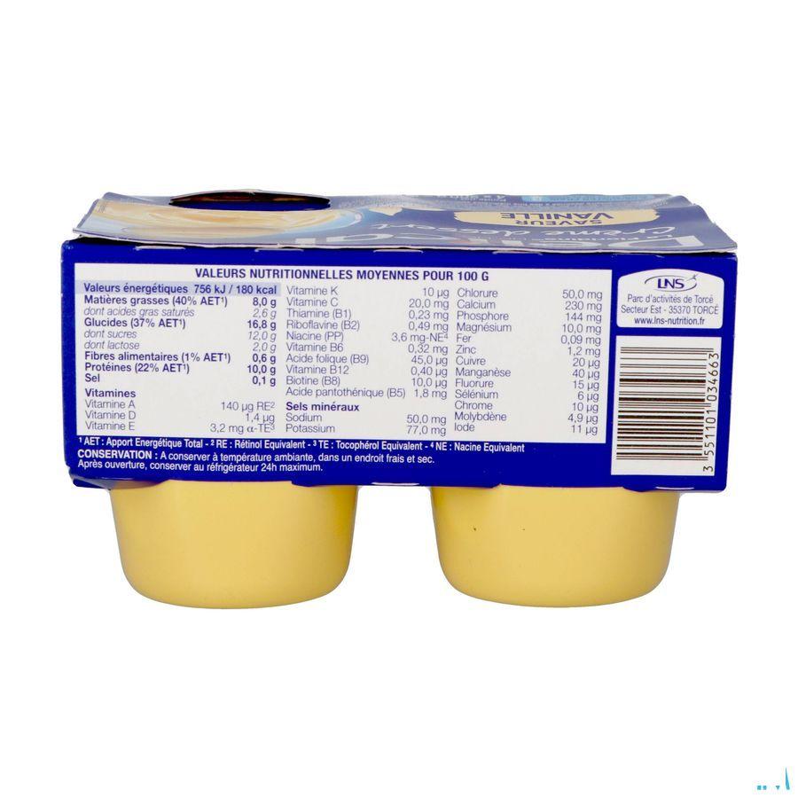 Delical Creme Dessert La Floridine Vanille 4 x 200 gr