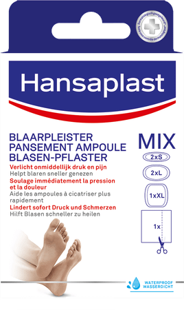 Hansaplast Sos Kit Blaarpleister Strip 6  -  Beiersdorf