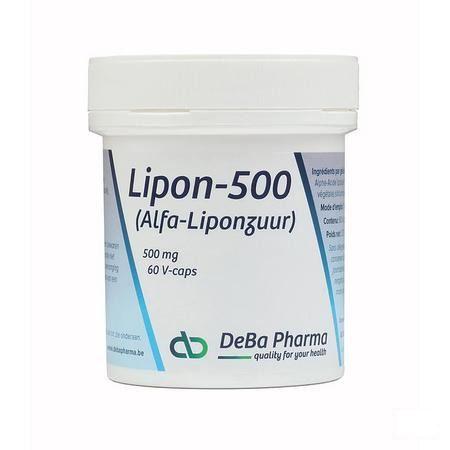 Lipon Capsule 60x500 mg  -  Deba Pharma