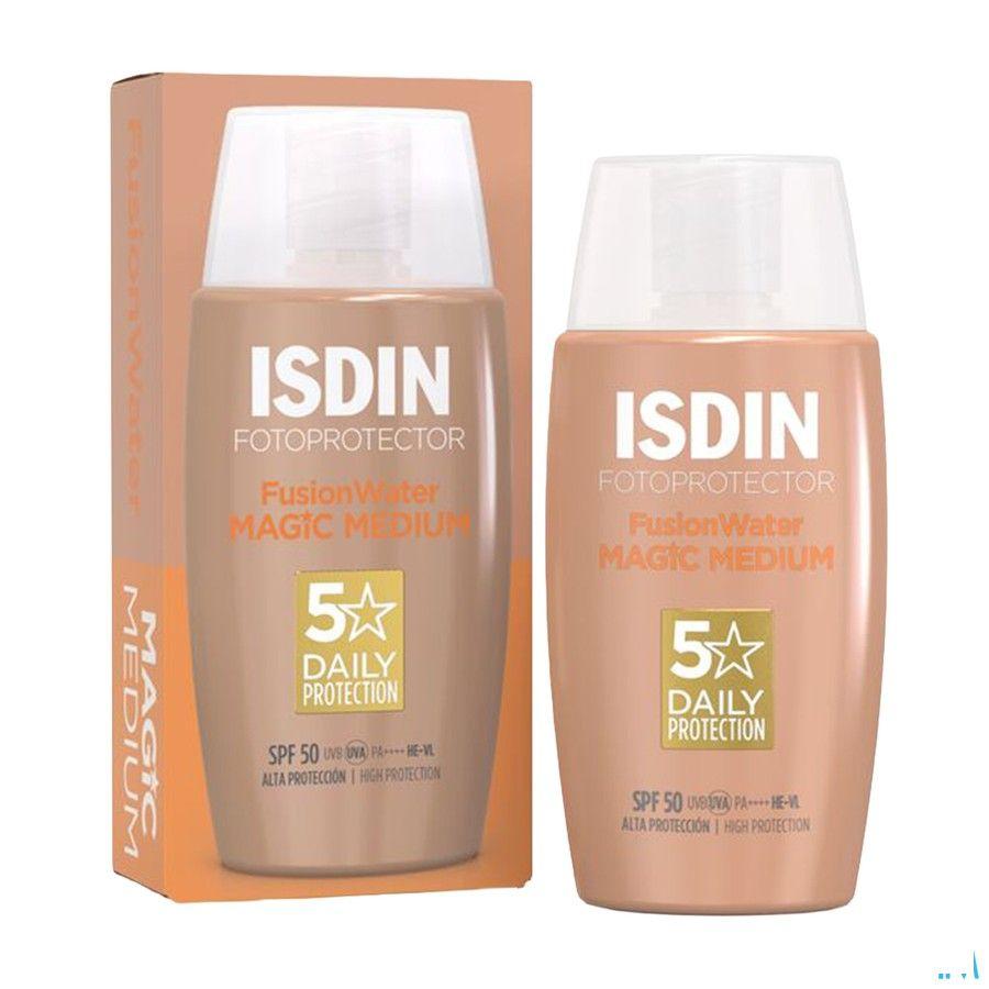 Isdin Fotoprotector Fusion Water Color Ip50 50 ml  -  Isdin