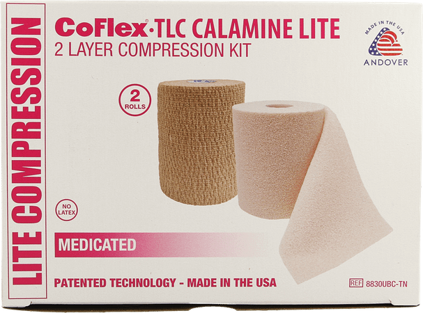 Andover Coflex Calamine Lite 2Layer 7,5Cm Rol 2