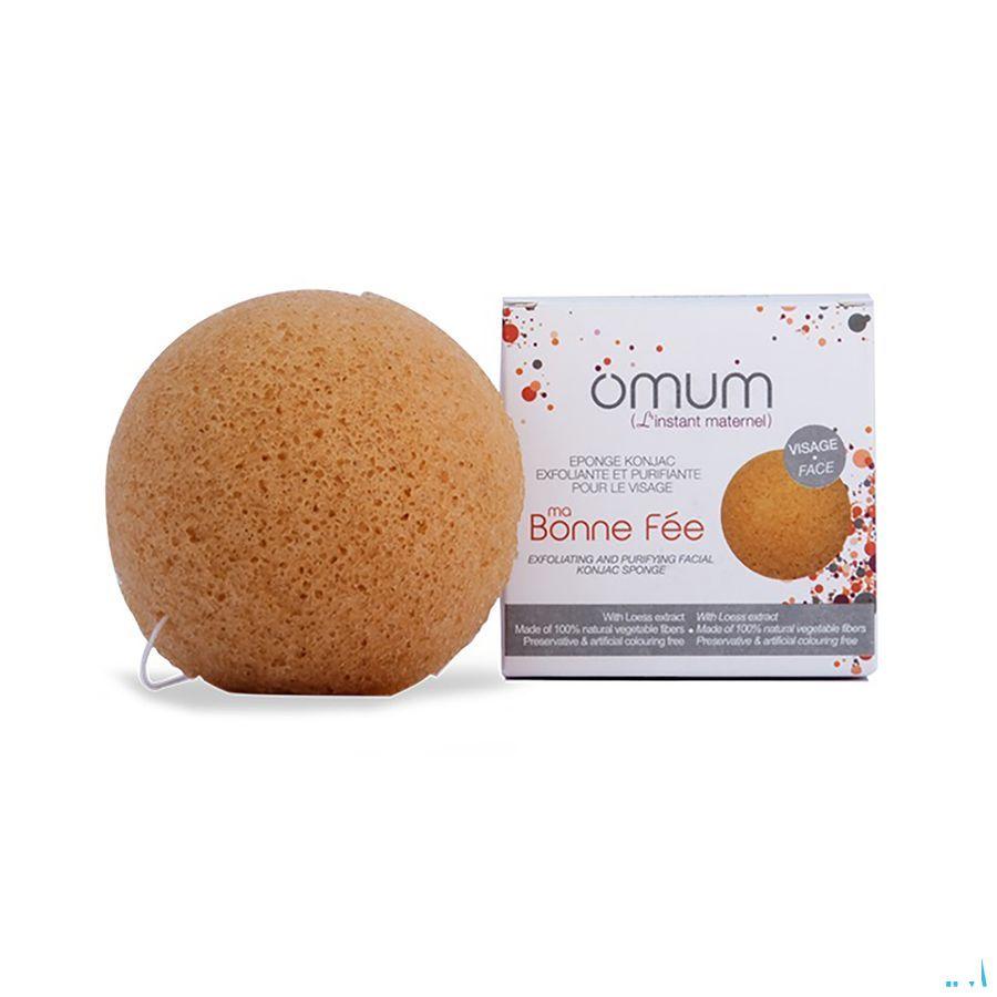 Omum Ma Bonne Fee Spons Konjac Halfrond Gezicht