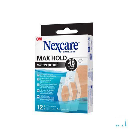 Nexcare 3M Maxhold Wtp Assortiment 3 Maten 12  -  3M