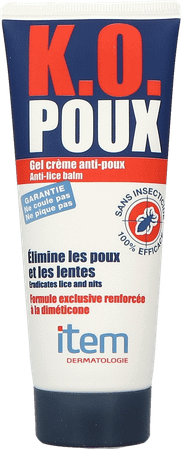 Item K.O. Poux 100 ml + Peigne