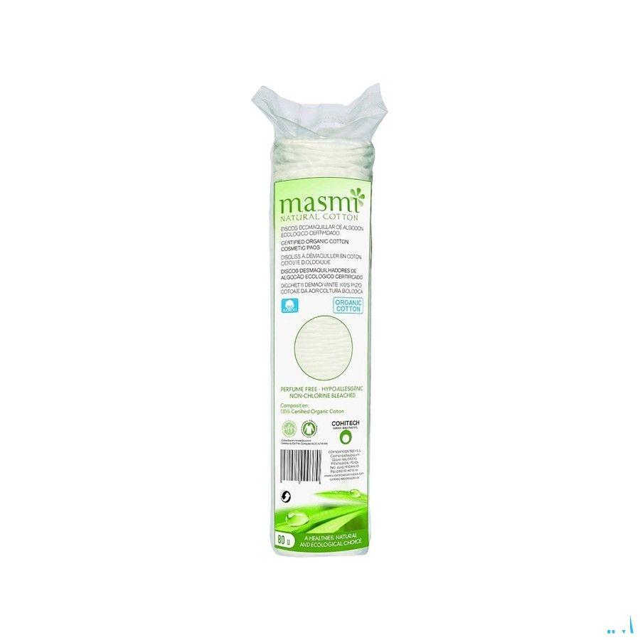 Masmi Disques Maquiller Coton Bio 80  -  Natur'Inov