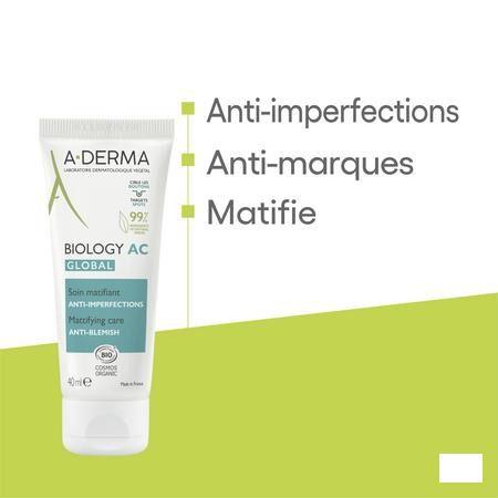 Aderma Biology Ac Global Verzorg. Onzuiverh. 40 ml